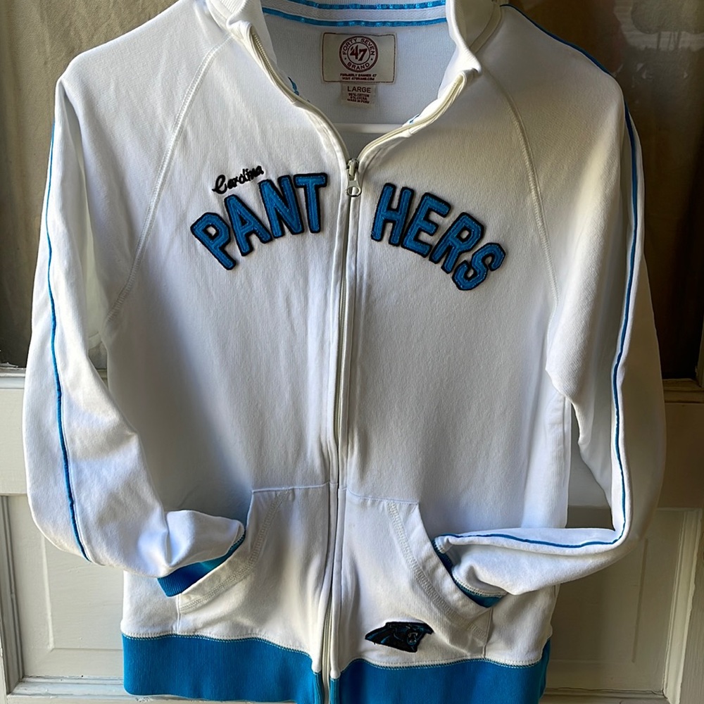Carolina Panthers Zip Up Jacket - Picture 1 of 6
